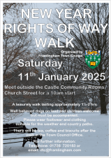 New Year Rights of Way Walk