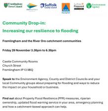 Community Flood Resilience Drop-In Event this Friday