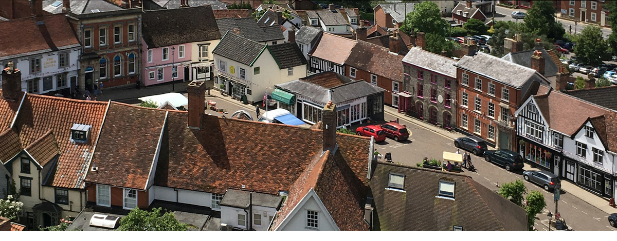 View of Framlingham Town