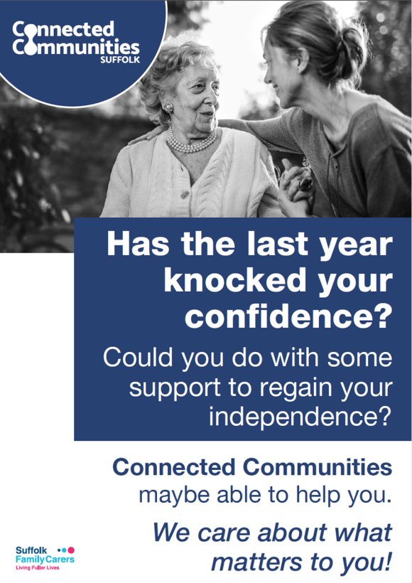 Connected Communities Support <https://www.framlinghamtown.gov.uk/uploads/connectedcommunities-afterlockdownsupport-2021-v3.pdf>